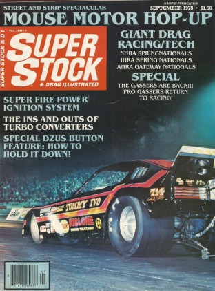 SUPER STOCK 1978 SEPT - MOUSE, PRO GAS, GATEWAY, SPRINGNATS, GARLITS